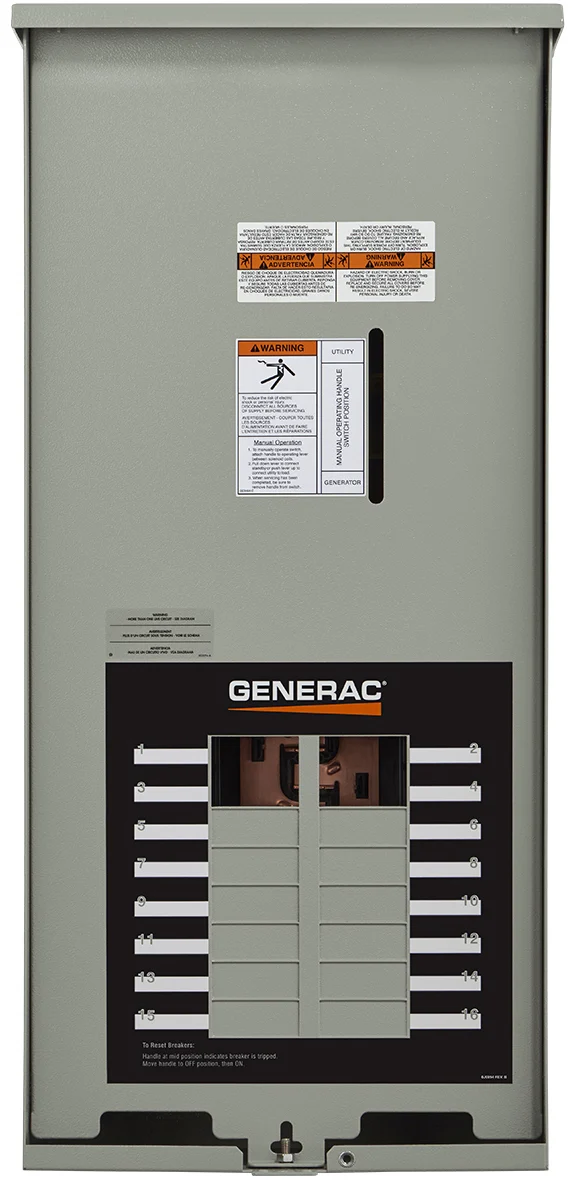 Generac 16 Circuit NEMA 3R Automatic Transfer Switch Generac 16 Circuit NEMA 3R Automatic Transfer Switch