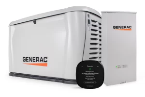 Generac Generac Standby Generator, 28kW with Transfer Switch and ecobee by Generac Smart Thermostat Generac Generac Standby Generator, 28kW with Transfer Switch and ecobee by Generac Smart Thermostat